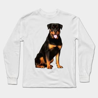 Rottweiler Dog Rottie Long Sleeve T-Shirt